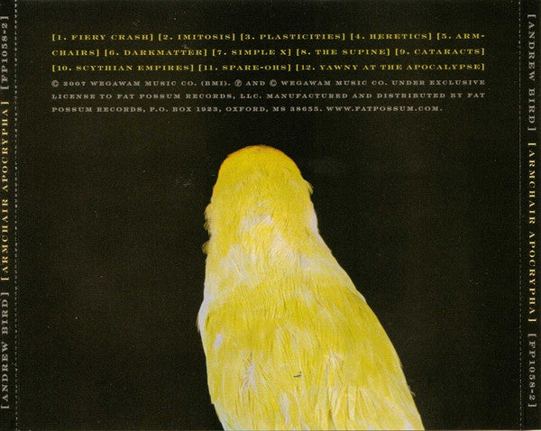 Andrew Bird : Armchair Apocrypha (CD, Album)