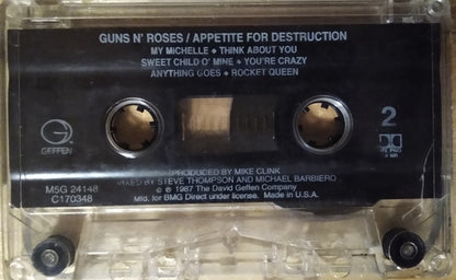 Guns N' Roses : Appetite For Destruction (Cass, Club, Cle)