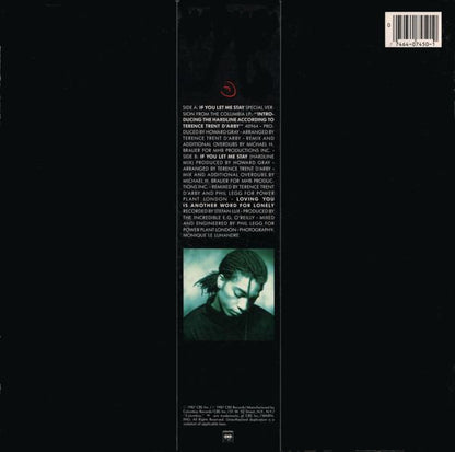 Terence Trent D'Arby : If You Let Me Stay (12", Single)