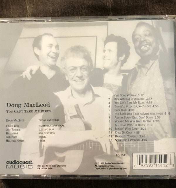 Doug Macleod : You Can't Take My Blues (CD, Album + HDCD, Album + Ltd)