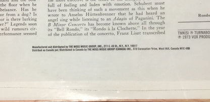 Paganini*, Ruggiero Ricci, The London Symphony Orchestra*, Anthony Collins (2) : Violin Concerti, No. 1 In D Major, No. 2 In b Minor (LP)