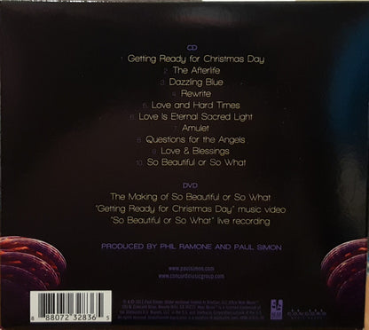 Paul Simon : So Beautiful Or So What (CD, Album + DVD-V + Del)