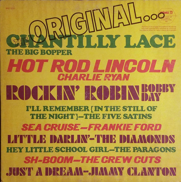 Various : The Original... (LP, Comp)