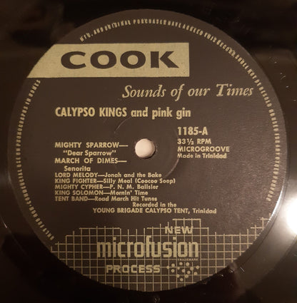 Various : Calypso Kings And Pink Gin (LP, Comp, Bla)