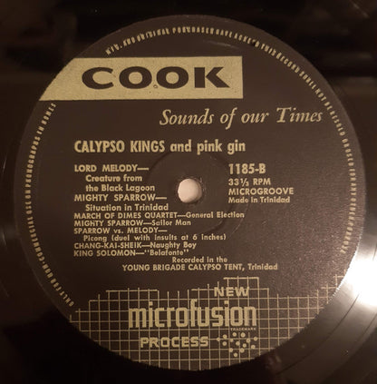 Various : Calypso Kings And Pink Gin (LP, Comp, Bla)