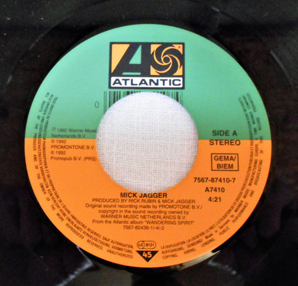 Mick Jagger : Sweet Thing (7", Single)