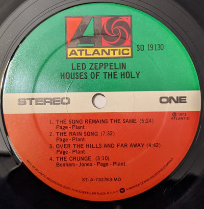 Led Zeppelin : Houses Of The Holy (LP, Album, RE, Mon)