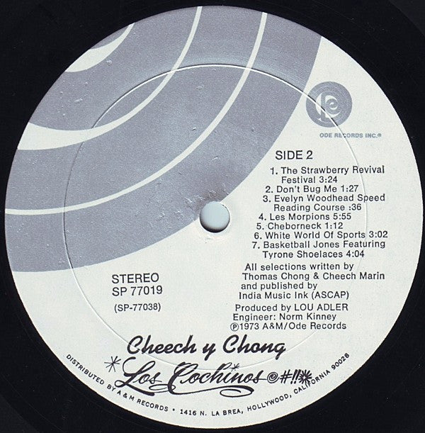 Cheech Y Chong* : Los Cochinos (LP, Album, Pit)
