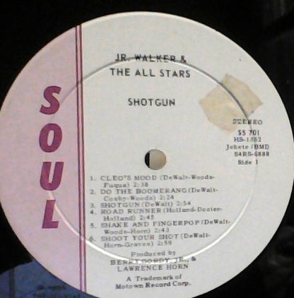 Junior Walker & The All Stars : Shotgun (LP, Album, Roc)