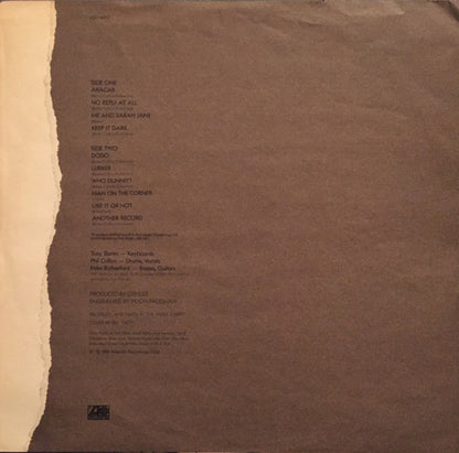 Genesis : Abacab (LP, Album, BPR)