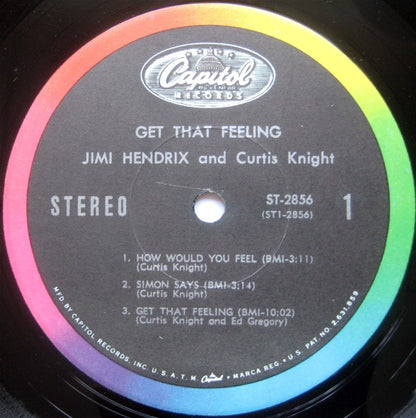 Jimi Hendrix And Curtis Knight : Get That Feeling (LP, Album)