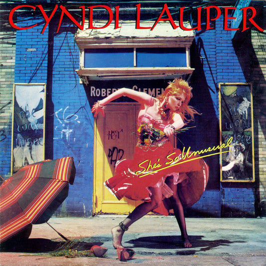 Cyndi Lauper : She's So Unusual (LP, Album, Pit)