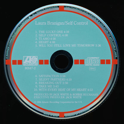 Laura Branigan : Self Control (CD, Album, Tar)