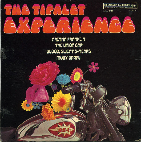 Aretha Franklin / Gary Puckett & The Union Gap / Blood, Sweat And Tears / Moby Grape : The Tipalet Experience (7", EP, Promo)