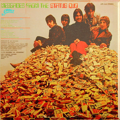 Status Quo : Messages From The Status Quo (LP, Album, Mon)