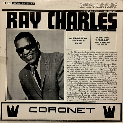 Ray Charles : Ray Charles (LP, Comp, Mono, Pre)