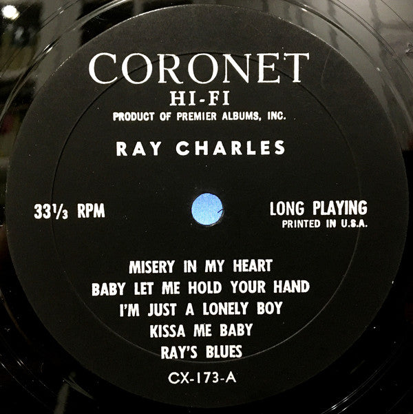 Ray Charles : Ray Charles (LP, Comp, Mono, Pre)