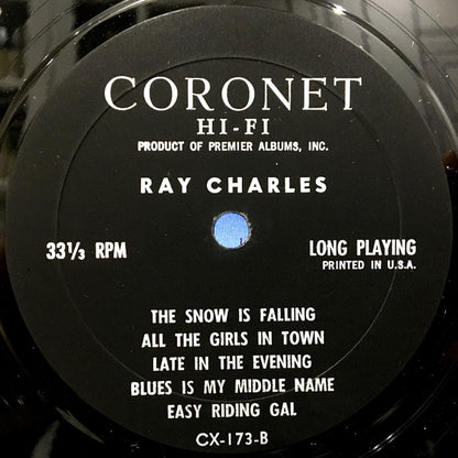 Ray Charles : Ray Charles (LP, Comp, Mono, Pre)