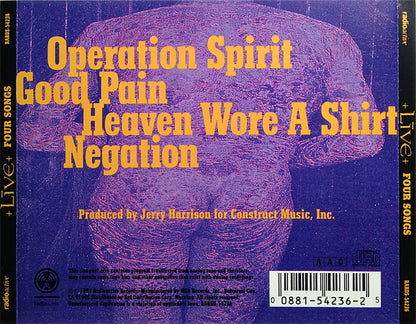 Live : Four Songs (CD, Maxi)