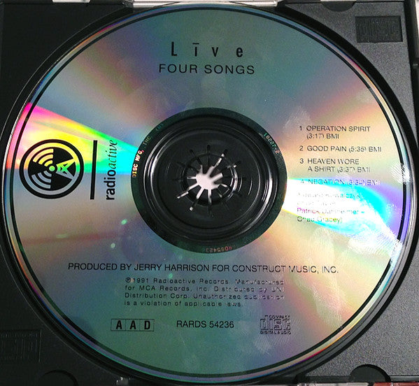 Live : Four Songs (CD, Maxi)