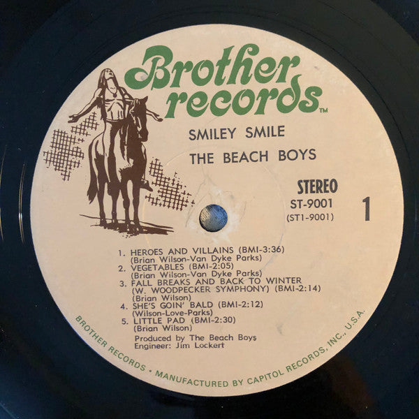 The Beach Boys : Smiley Smile (LP, Album, Hol)