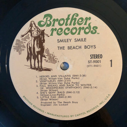 The Beach Boys : Smiley Smile (LP, Album, Hol)