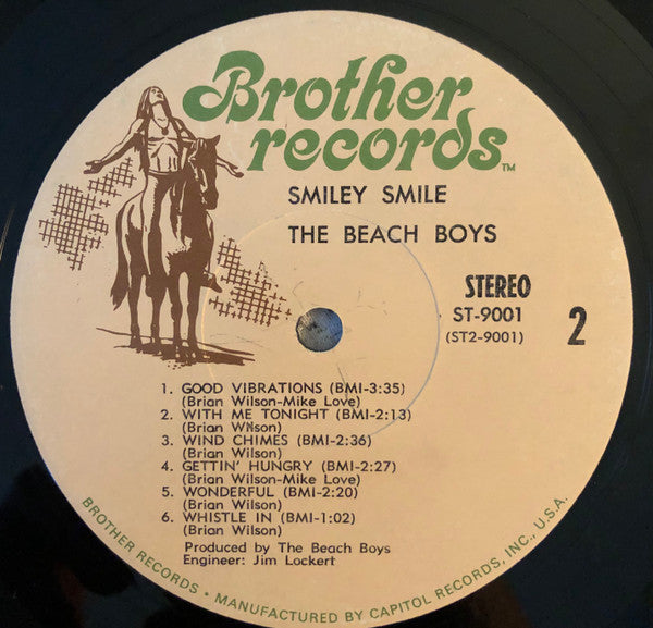 The Beach Boys : Smiley Smile (LP, Album, Hol)