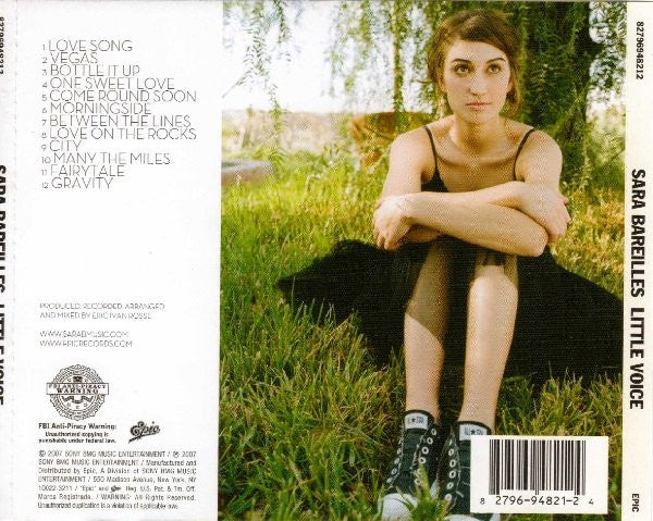 Sara Bareilles : Little Voice (CD, Album)