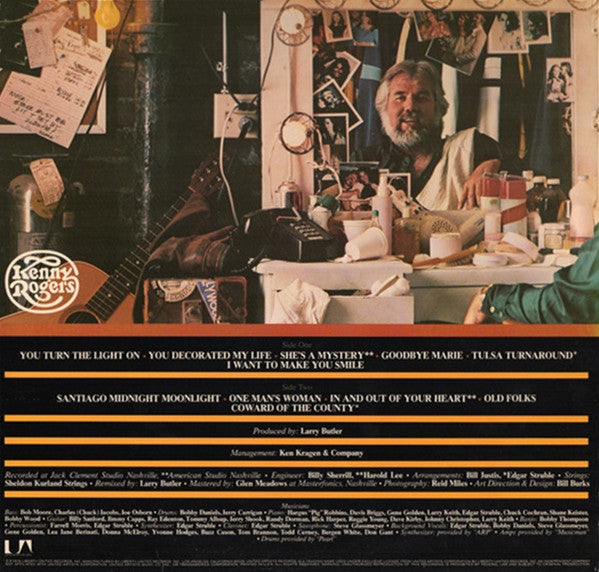 Kenny Rogers : Kenny (LP, Album, RP)