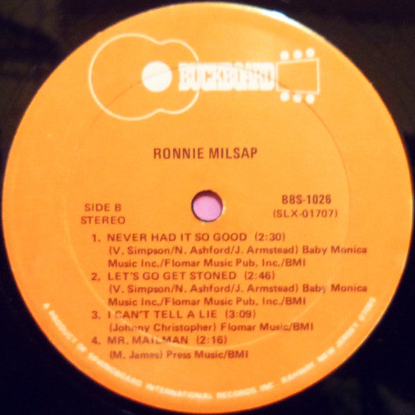 Ronnie Milsap : Ronnie Milsap (LP, Album, Comp)