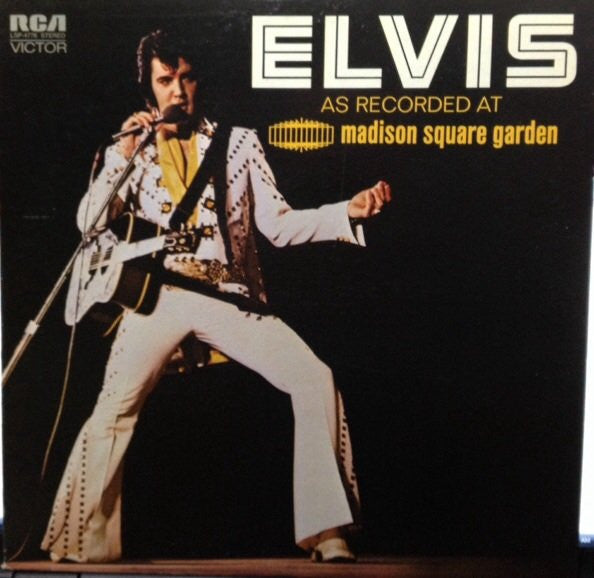 Elvis Presley : Elvis As Recorded At Madison Square Garden (LP, Album, Roc)
