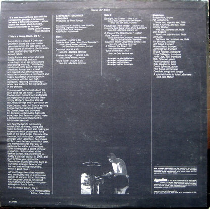 Buddy Rich : A Different Drummer (LP, Album, Dyn)