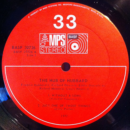 Freddie Hubbard : The Hub Of Hubbard (LP, Album, Gat)