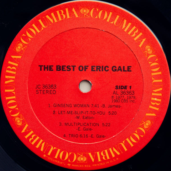 Buy Eric Gale : The Best Of Eric Gale (LP, Comp, Ter) Online for a