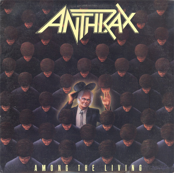 Anthrax : Among The Living (LP, Album, SRC)
