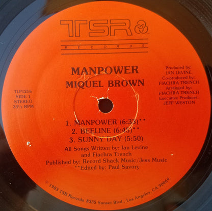 Miquel Brown : Manpower (LP, Album)