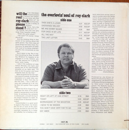 Roy Clark : The Everlovin' Soul Of Roy Clark (LP, Album, Mon)