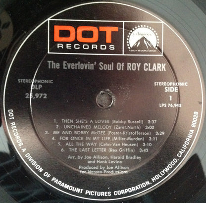 Roy Clark : The Everlovin' Soul Of Roy Clark (LP, Album, Mon)