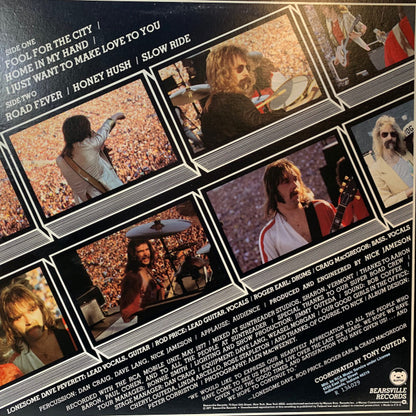 Foghat : Live (LP, Album, Club, Ind)