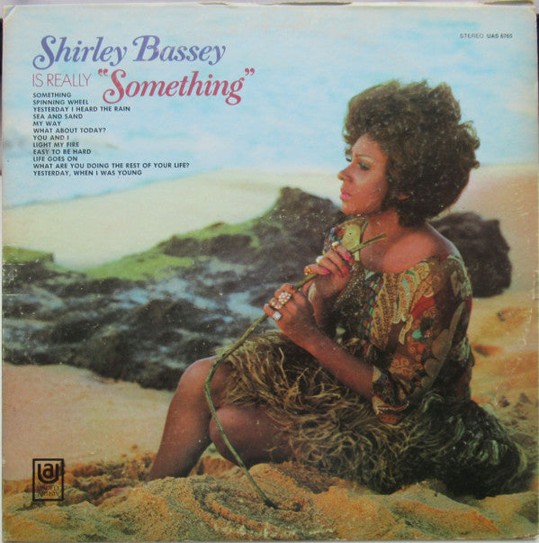 Shirley Bassey : Is Really "Something" (LP, Album, RE)