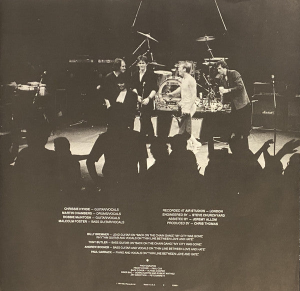 The Pretenders : Learning To Crawl (LP, Album, Club, SRC)