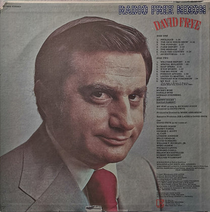David Frye : Radio Free Nixon (LP, Album)