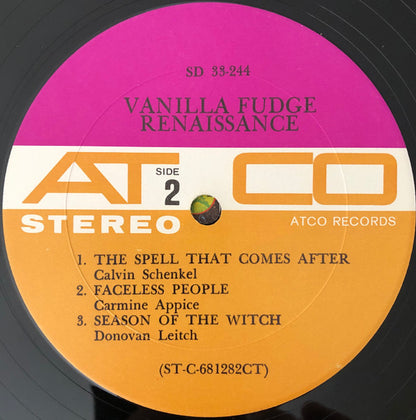 Vanilla Fudge : Renaissance (LP, Album, CP )