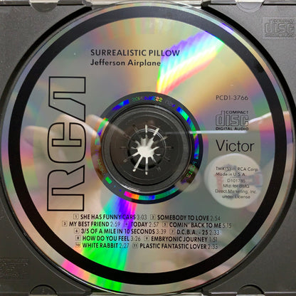 Jefferson Airplane : Surrealistic Pillow (CD, Album, Club, RE)