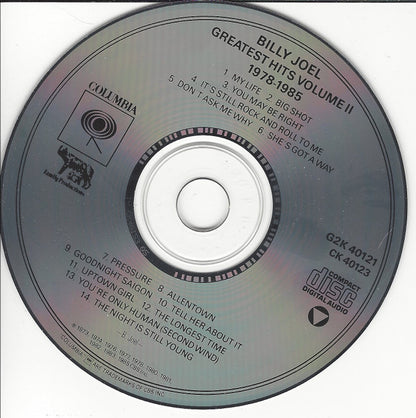 Billy Joel : Greatest Hits Volume I & II                                                  (2xCD, Comp)