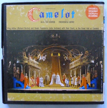 Alan Jay Lerner, Frederick Loewe / Julie Andrews, Richard Burton (2) : Camelot (Original Broadway Cast Recording) (Reel, Album, 4 T)