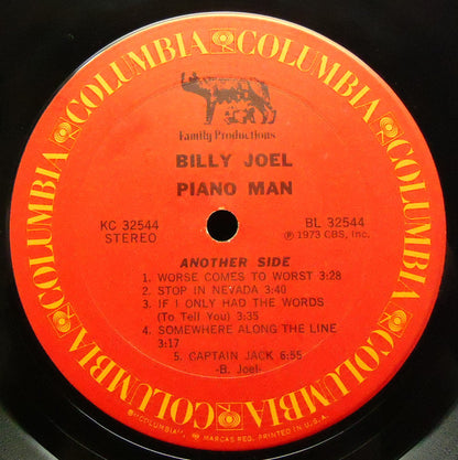 Billy Joel : Piano Man (LP, Album)
