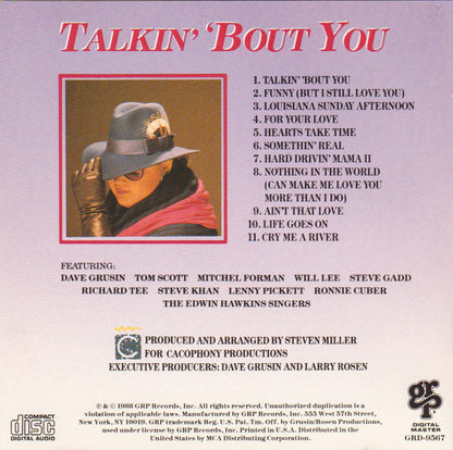 Diane Schuur : Talkin' 'Bout You (CD, Album)
