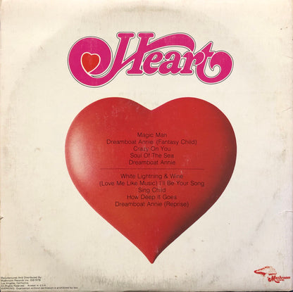 Heart : Dreamboat Annie (LP, Album, San)