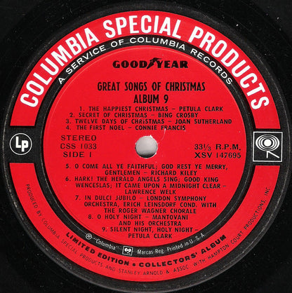 Various : Great Songs Of Christmas, Album Nine (LP, Comp, Ltd)